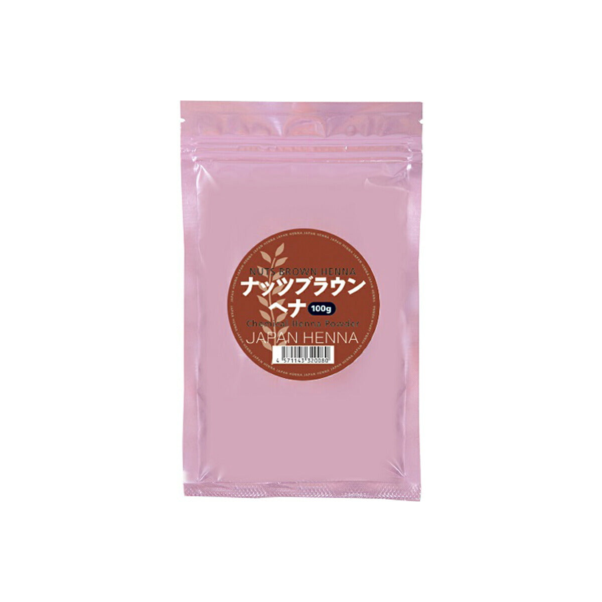 ジャパンヘナ ナッツブラウン 100g