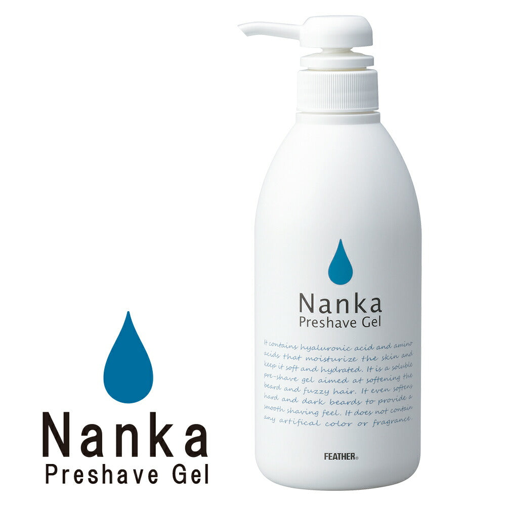 フェザー プレシェーブジェル Nanka 軟化 500g 4902470835068