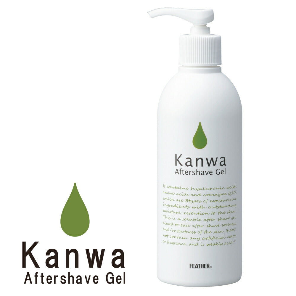 フェザー アフターシェーブジェル Kanwa 250g 4902470835556