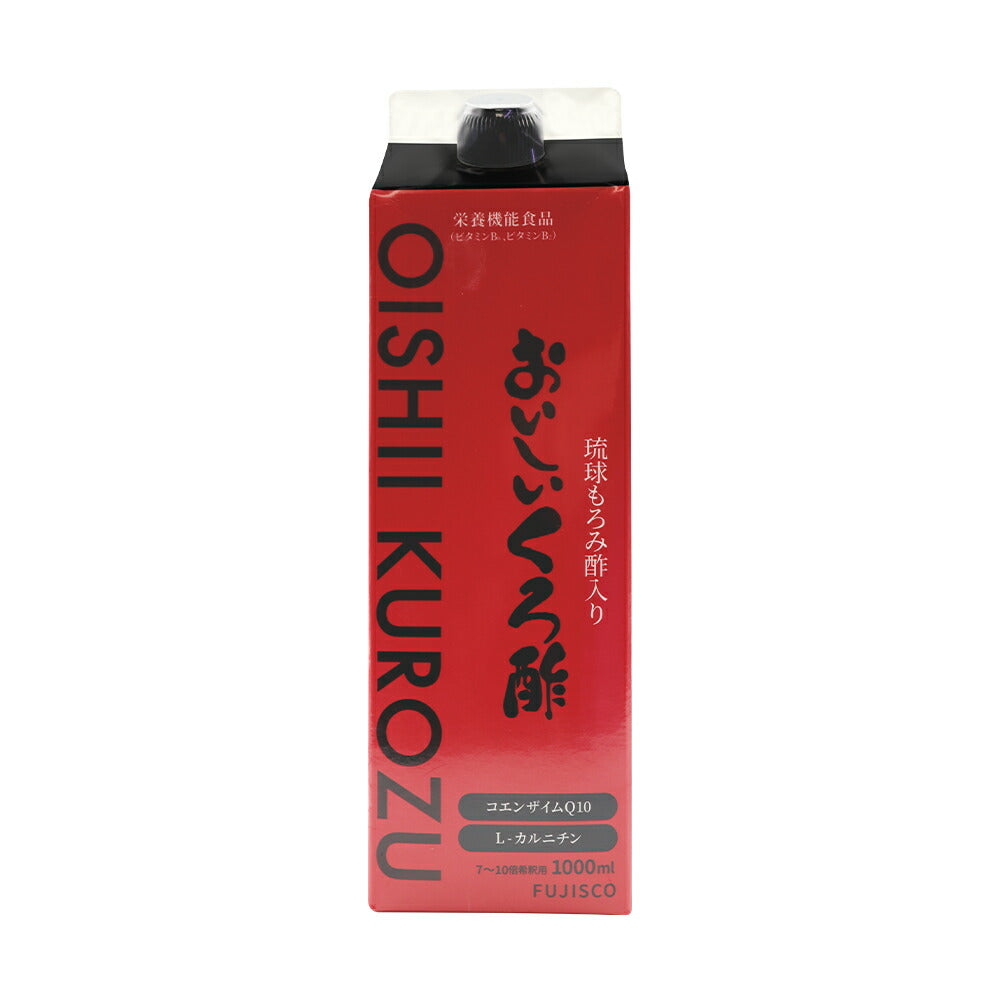 フジスコ おいしいくろ酢 10倍濃縮 1000ml 4907529501475