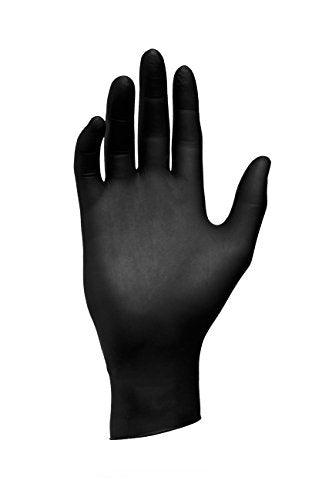 エバーメイト センパーガード ニトリルブラック グローブ ブラック L 8.0?8.5インチ 甲幅10cm 100枚入 9001570528643