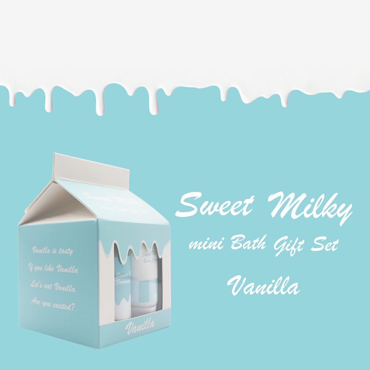 Sweet Milky スィートミルキー ミニバスギフトセット BLバニラ 4934795330676