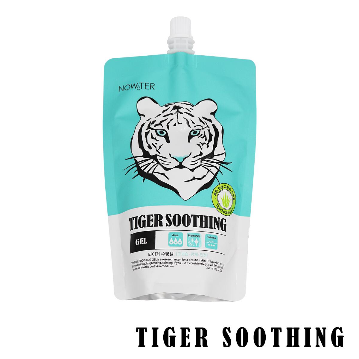NOWATER ノーウォーター TIGER SOOTHING タイガースージング ジェル 300ml 韓国コスメ 韓国美容 8809508728636