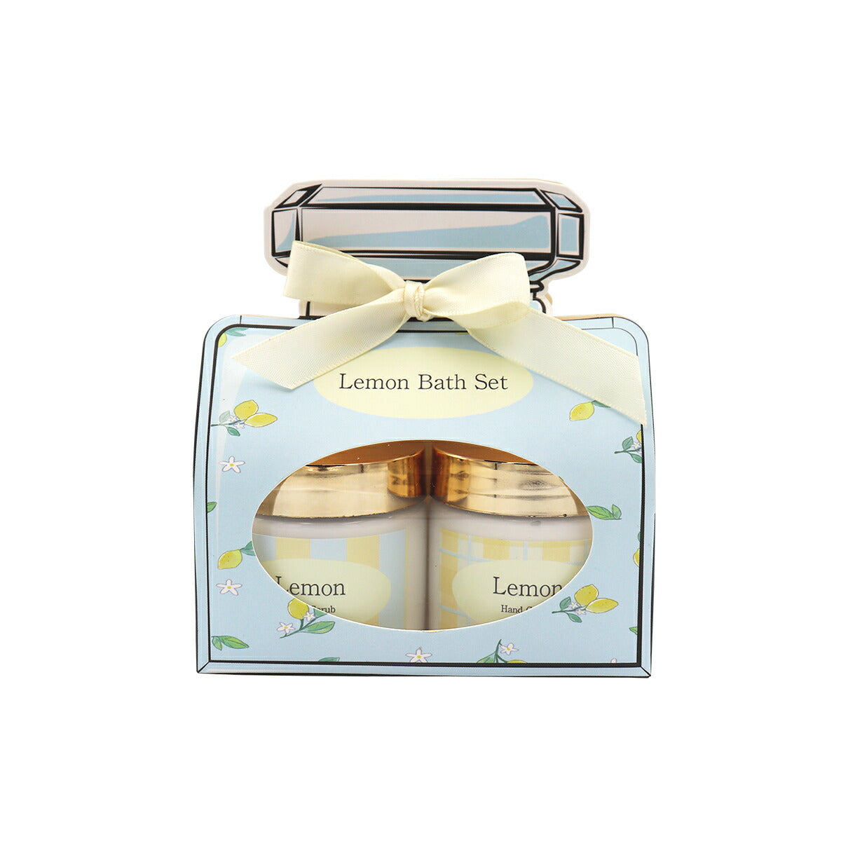 LEMON SERIES バスセット ボディスクラブ ハンドクリーム 贈り物 プチギフト 誕生日 クリスマス 4934795330898