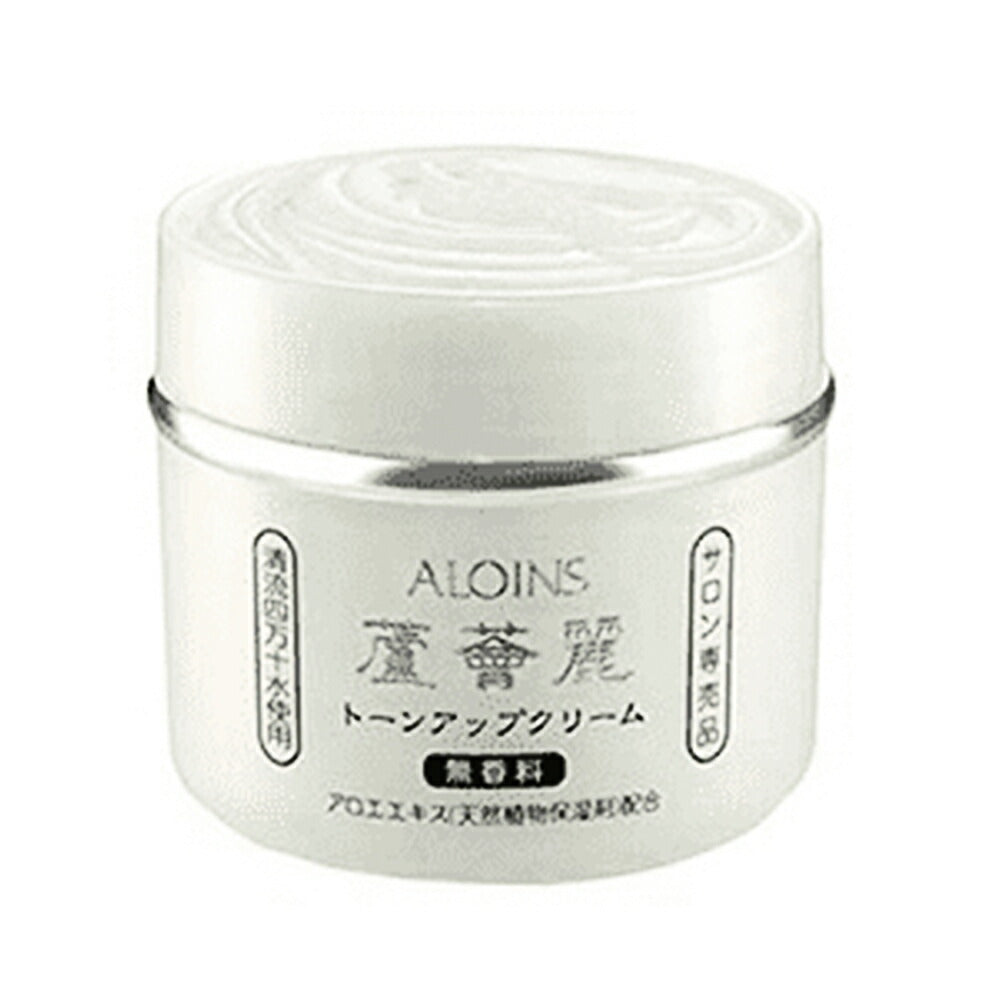 アロインス化粧品 蘆會麗トーンアップクリーム 無香料 180g