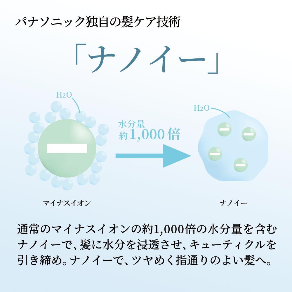 パナソニック ストレートアイロン ナノケア プロモデル EH-HS0EK（ナノイー） 4549980622896