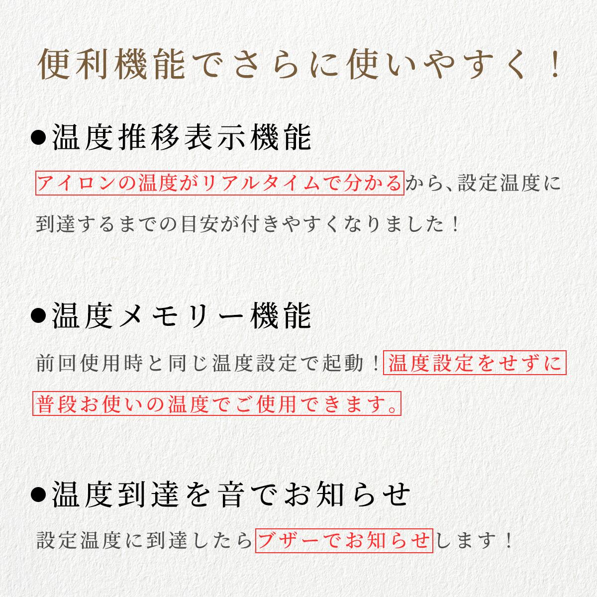 Nobby ヘアー アイロン NBS501 4975302495013