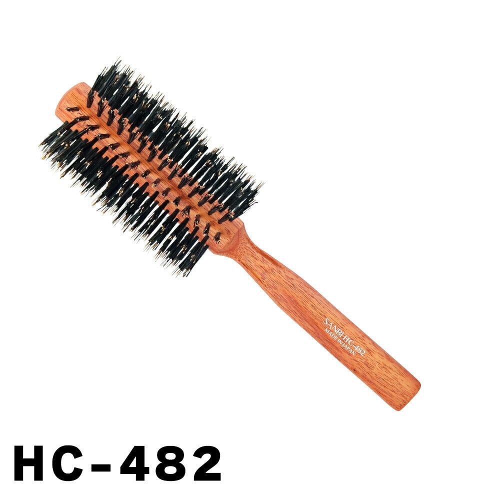 サンビー工業 日本製 ロールブラシ 猪毛＋豚毛　HC-482