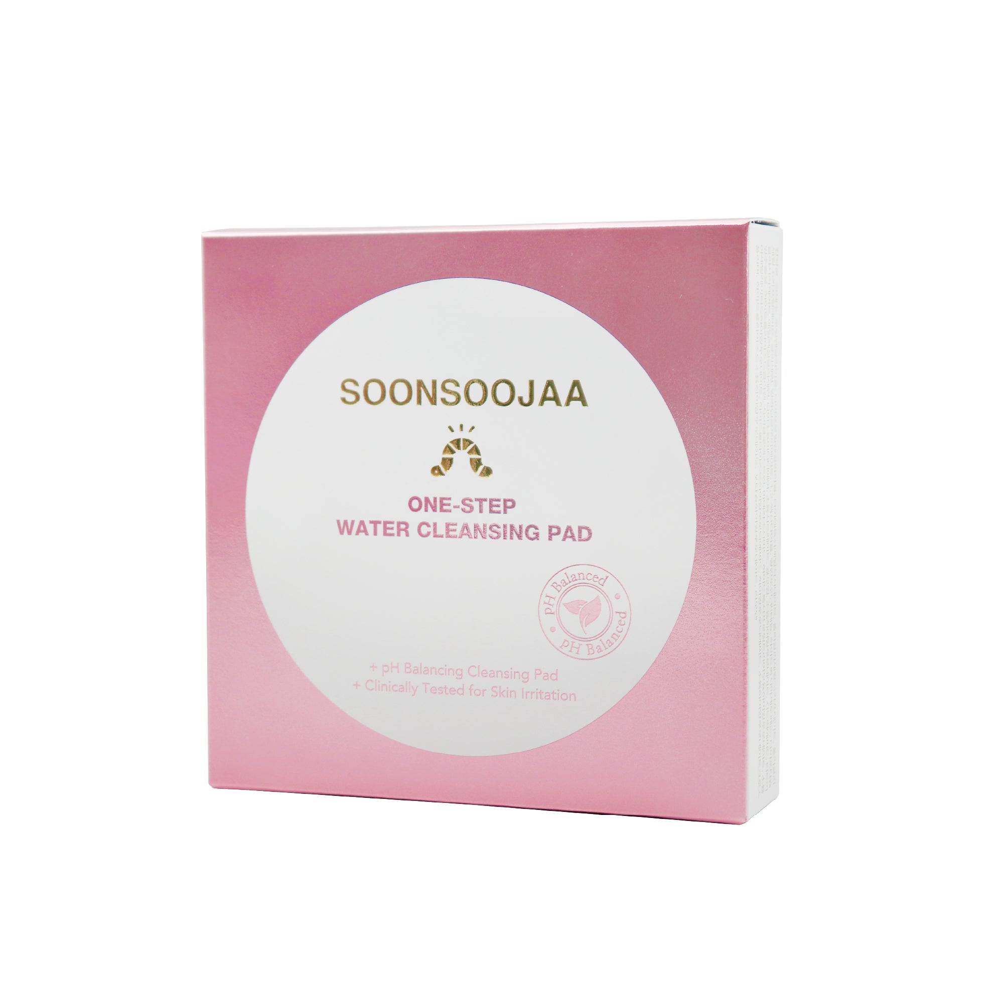 Soonsoojaa ワンステップ ウォータークレンジングパッド ポータブル 個包装 2枚×10包（20枚）